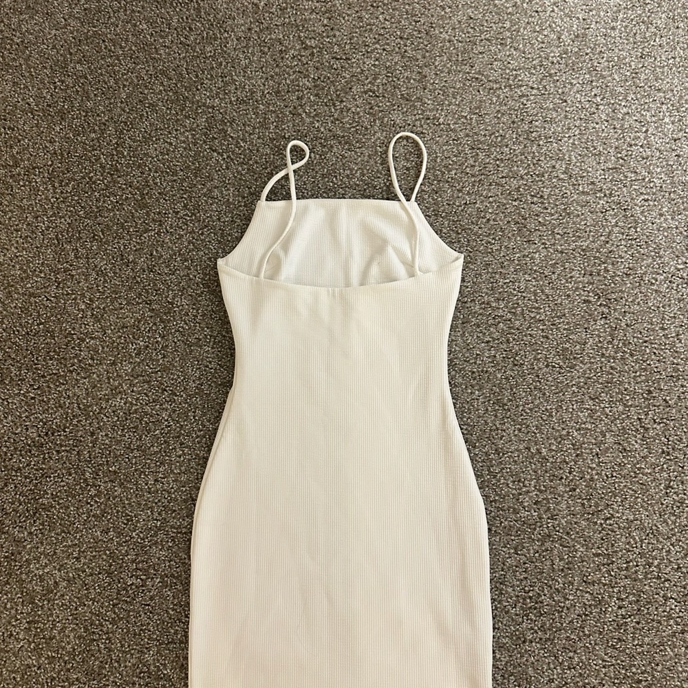 Mango Cream Ribbed Knit Top - Picture 2 of 3